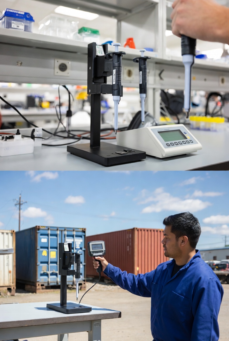 Lab Pipette Calibration - NIST Traceable & On-Site